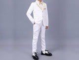 Boys formal wedding Tuxedo 5 piece  wedding suit