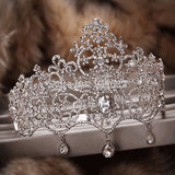 Crystal bridal head crown Bling Bridal tiara wedding hair accessories