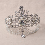Bling Water Drop Bridal tiaras Head Crown hair accessories for bride