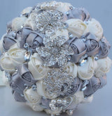 Crystal Rhinestone Bridal Wedding Bouquet Bling Custom Bridal Bouquet