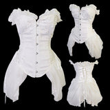 Plus sized corset, bridal bustier corset