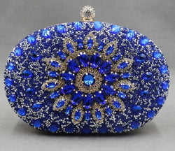Bling Rhinestones Women Evening Clutch Bag Wedding Crystal Handbag