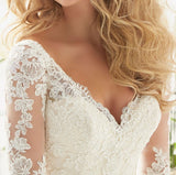 Lace Princess Mermaid Wedding Dresses at Bling Brides Bouquet online Bridal Store