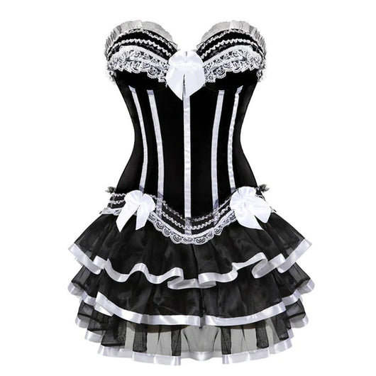 Plus sized corset Dress, Bridal  Bustier tu tu corset dress