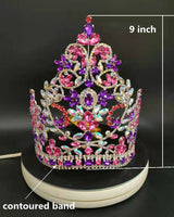 Pageant  tiara Crowns large  Wedding Crown