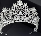 Crystal Wedding/ Bridal Crown at Bling Brides Bouquet Online Bridal Store