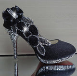 Wedding Shoes Rhinestone Glitter Shoes at Bling Bries Bouquet - online bridal store