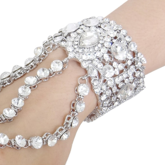 Ladies 20s Headband Bracelet Ring Set 1920s Vintage Bridal Flapper Gatsby  Party | eBay
