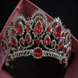 Peacock Wedding Tiara in five colors at Bling Brides Bouquet