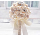 Bling Silk wedding bouquets crystal bridal wedding bouquets for Bride