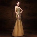 Sparkling sequined Lace up Bridesmaid Dresses at Bling Brides Bouquet online Bridal Store
