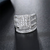 Princess cut  2 Pieces Wedding Ring Set  Engagement Rings For Women