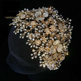 Crystal Silver/Golden Bridal Tiara Rhinestone Princess Wedding  Crown