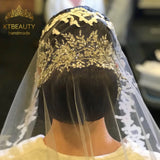 Large Royal Wedding Bridal  Crown Tiara Fashion bridal Hairband