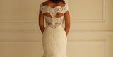 Mermaid Lace Wedding Dress at Bling Brides Bouquet- Online Bridal Shop