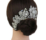 Bling Brides Tiara Wedding Hair Comb Bridal Accessories Rhinestone Tiara, with bling Crystals