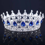 Bling Bridal  Peacock Crystal Tiara Wedding Crown, Bridal Rhinestone Pageant Crown