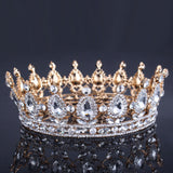 Bling Bridal Peacock Crystal Tiara Wedding Crown Bridal Rhinestone Pageant Queen King Crown