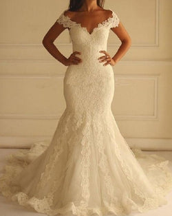 Lace Wedding Dress at Bling Brides Bouquet- Online Bridal Shop