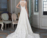 Lace Hi Lo  Bridal Gowns at Bling Brides Bouquet online Bridal Store