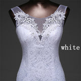 Lace floral mermaid Wedding Dress at Bling Brides Bouquet Online Bridal Store