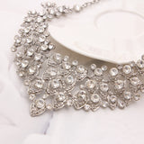 Gorgeous crystal necklace and earrings set at Bling Brides Bouquet - Online Bridal Store