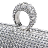 Bridal Evening bag with diamonds women's rhinestone banquet handbag day clutch